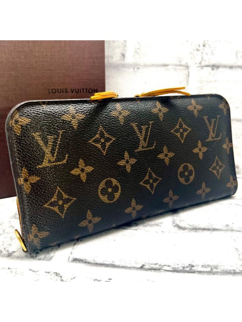 Louis Vuitton Monogram Portefeuille Insolite Jaune Wallet